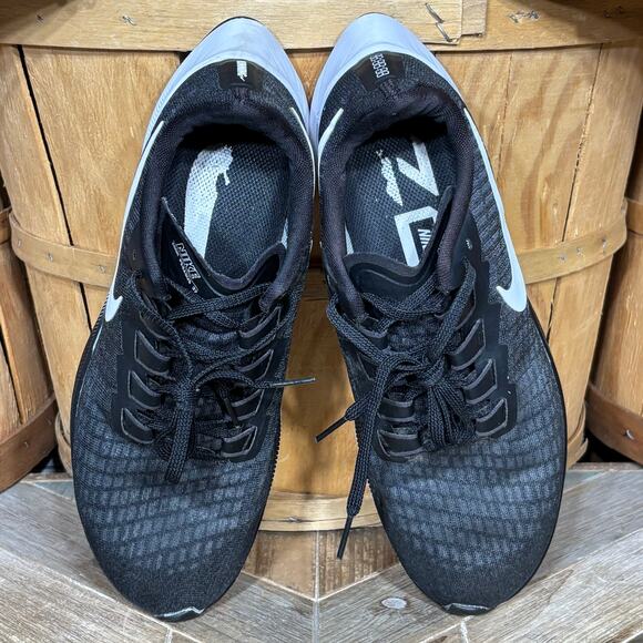 Nike Air Zoom Pegasus 37 Black White BQ9647-002 Running Shoes Womens Size 8.5 - Picture 9 of 11